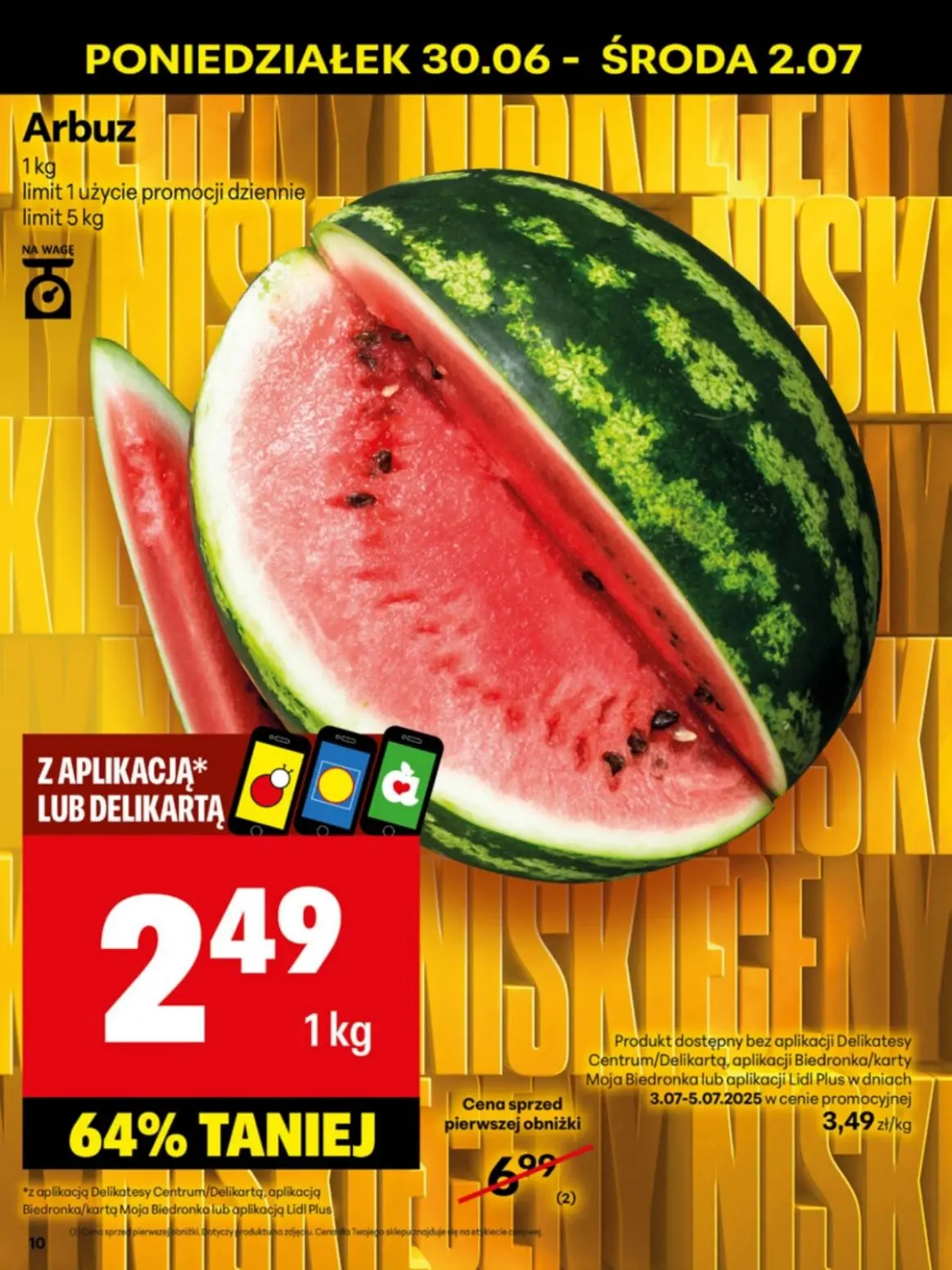 gazetka promocyjna Delikatesy Centrum Od poniedziałku - Strona 10