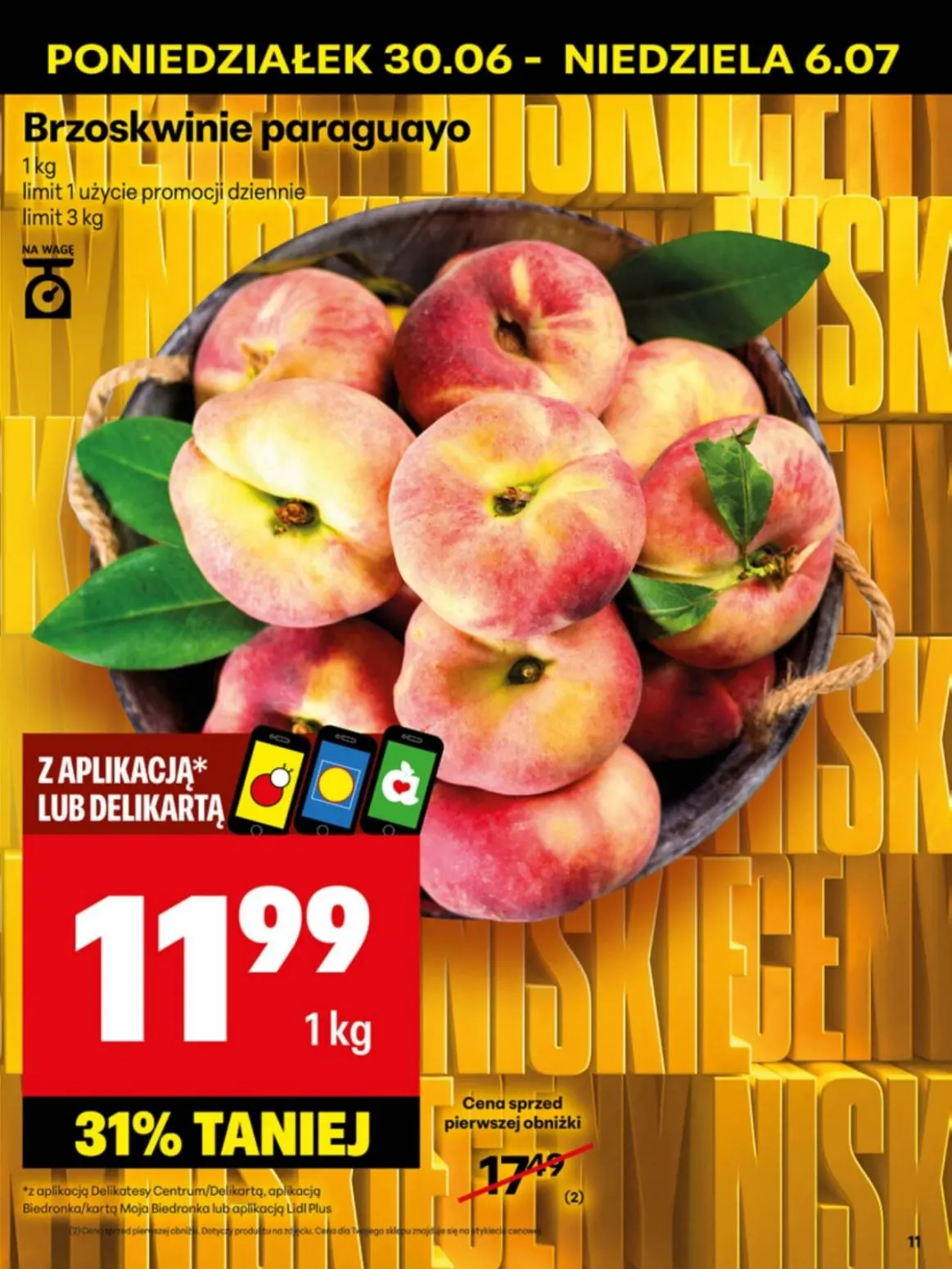 gazetka promocyjna Delikatesy Centrum Od poniedziałku - Strona 11