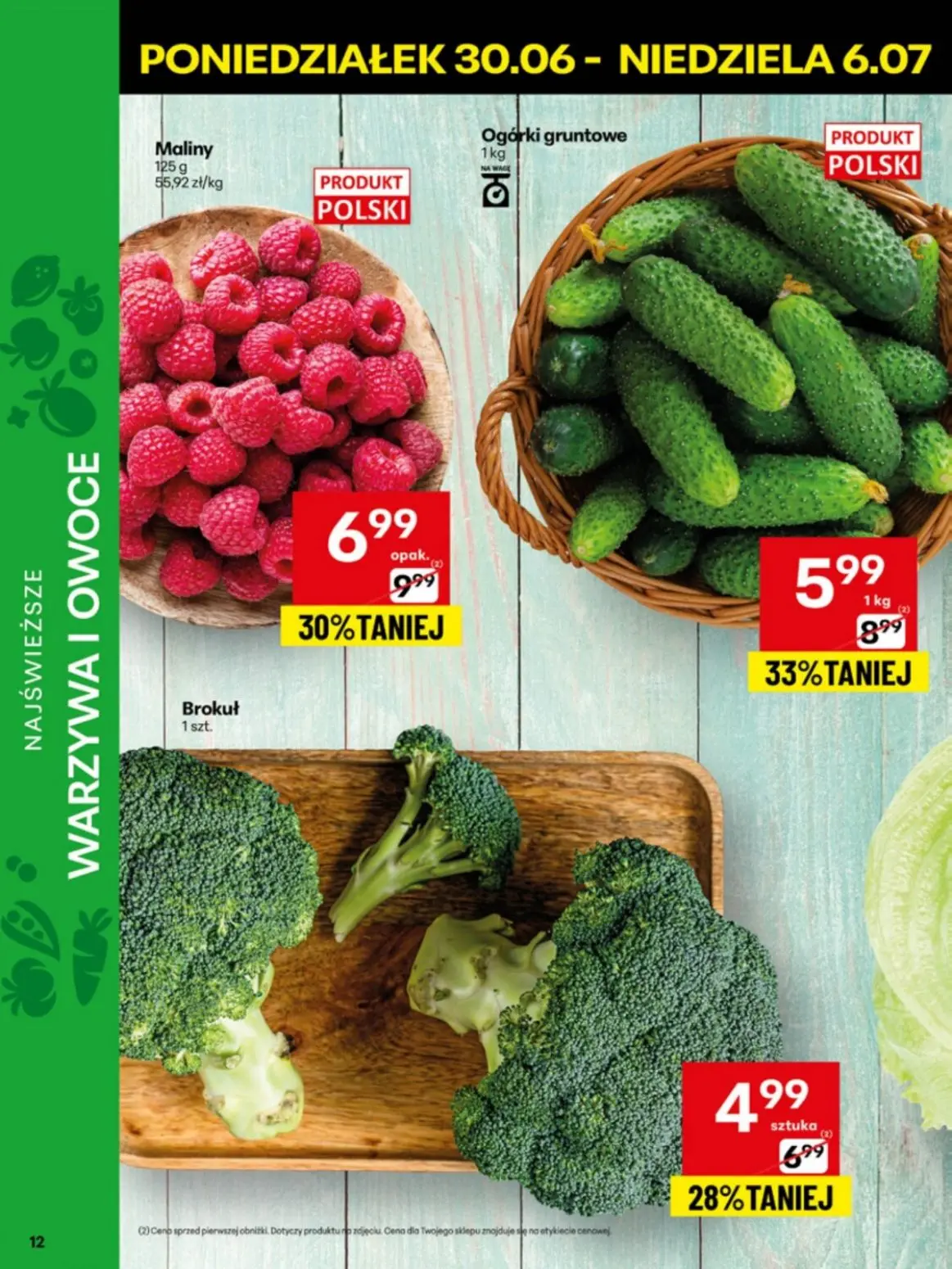 gazetka promocyjna Delikatesy Centrum Od poniedziałku - Strona 12