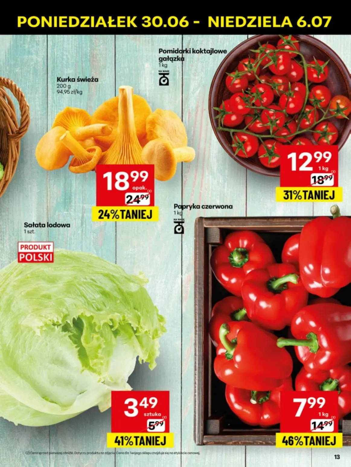 gazetka promocyjna Delikatesy Centrum Od poniedziałku - Strona 13