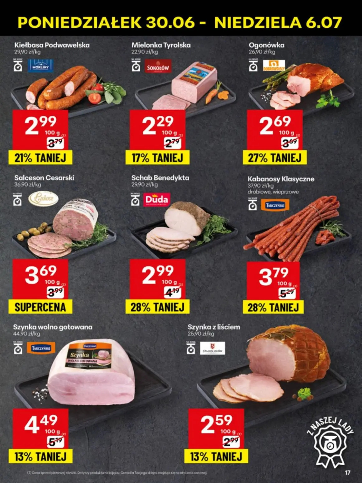 gazetka promocyjna Delikatesy Centrum Od poniedziałku - Strona 17