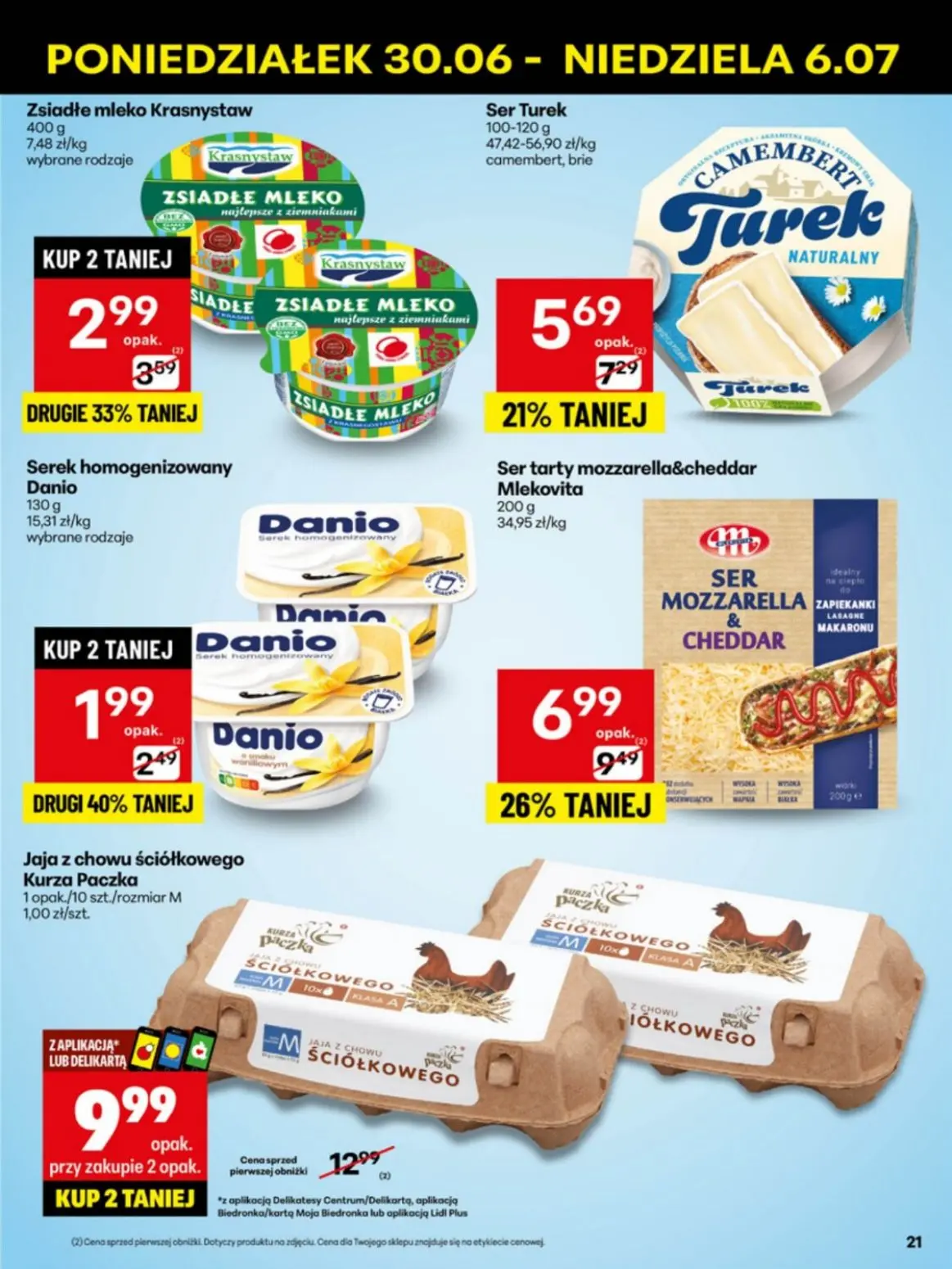 gazetka promocyjna Delikatesy Centrum Od poniedziałku - Strona 21