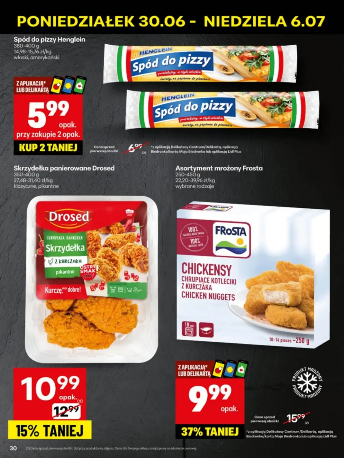 gazetka promocyjna Delikatesy Centrum Od poniedziałku - Strona 30