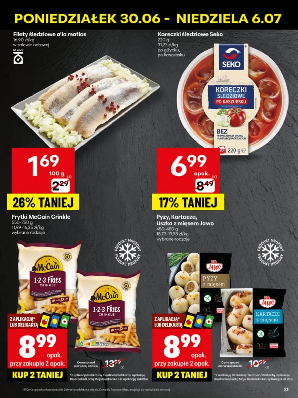 gazetka promocyjna Delikatesy Centrum Od poniedziałku - Strona 31