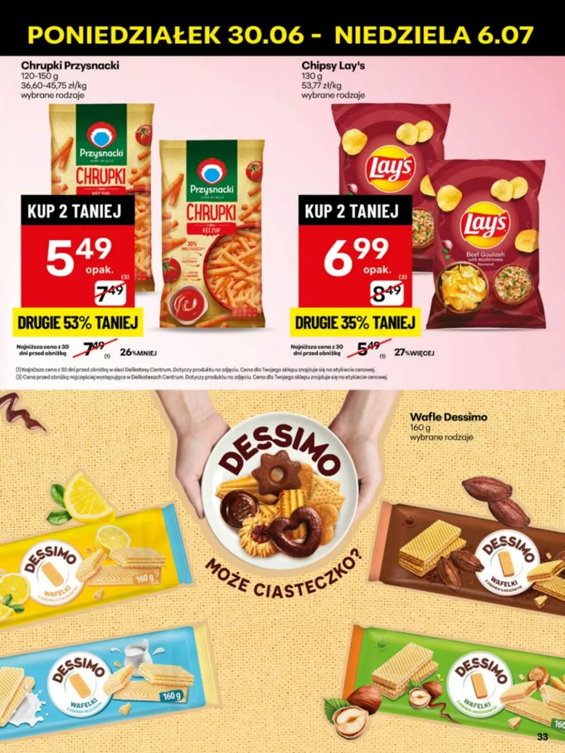 gazetka promocyjna Delikatesy Centrum Od poniedziałku - Strona 33