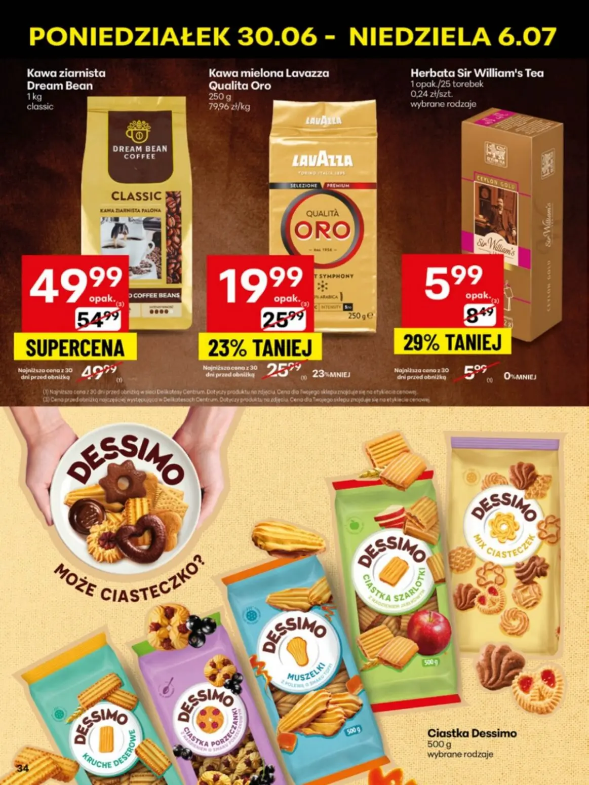 gazetka promocyjna Delikatesy Centrum Od poniedziałku - Strona 34