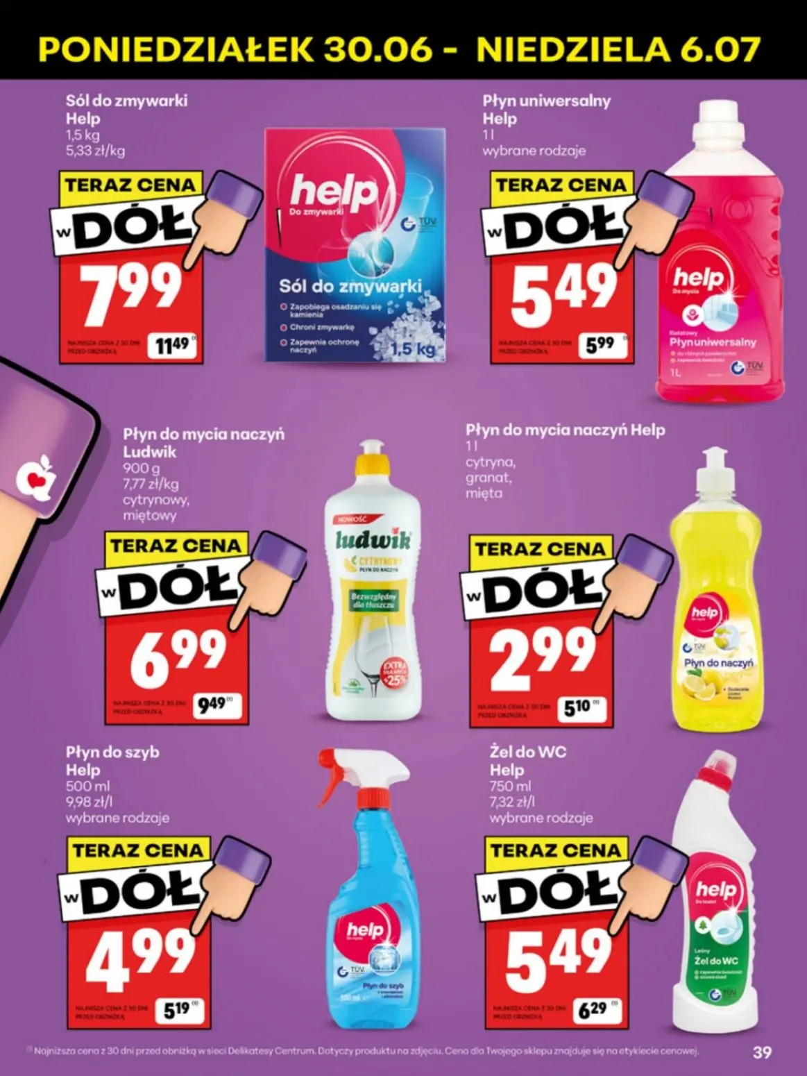 gazetka promocyjna Delikatesy Centrum Od poniedziałku - Strona 39