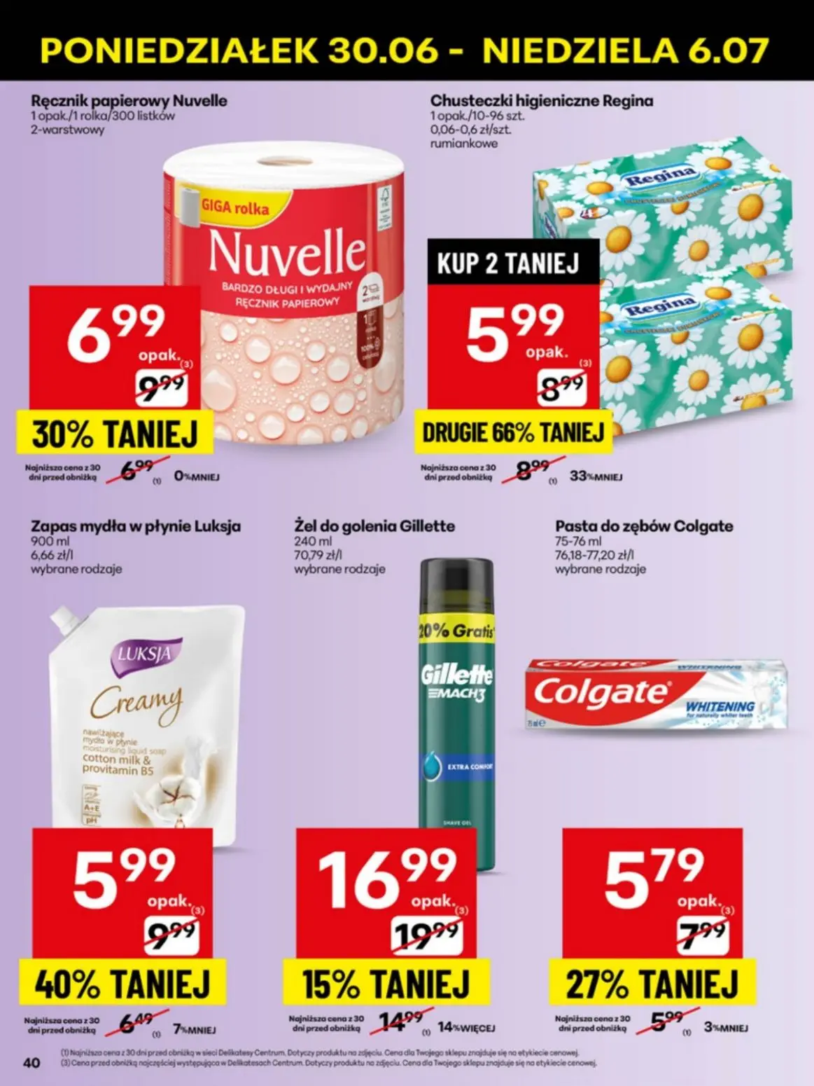gazetka promocyjna Delikatesy Centrum Od poniedziałku - Strona 40
