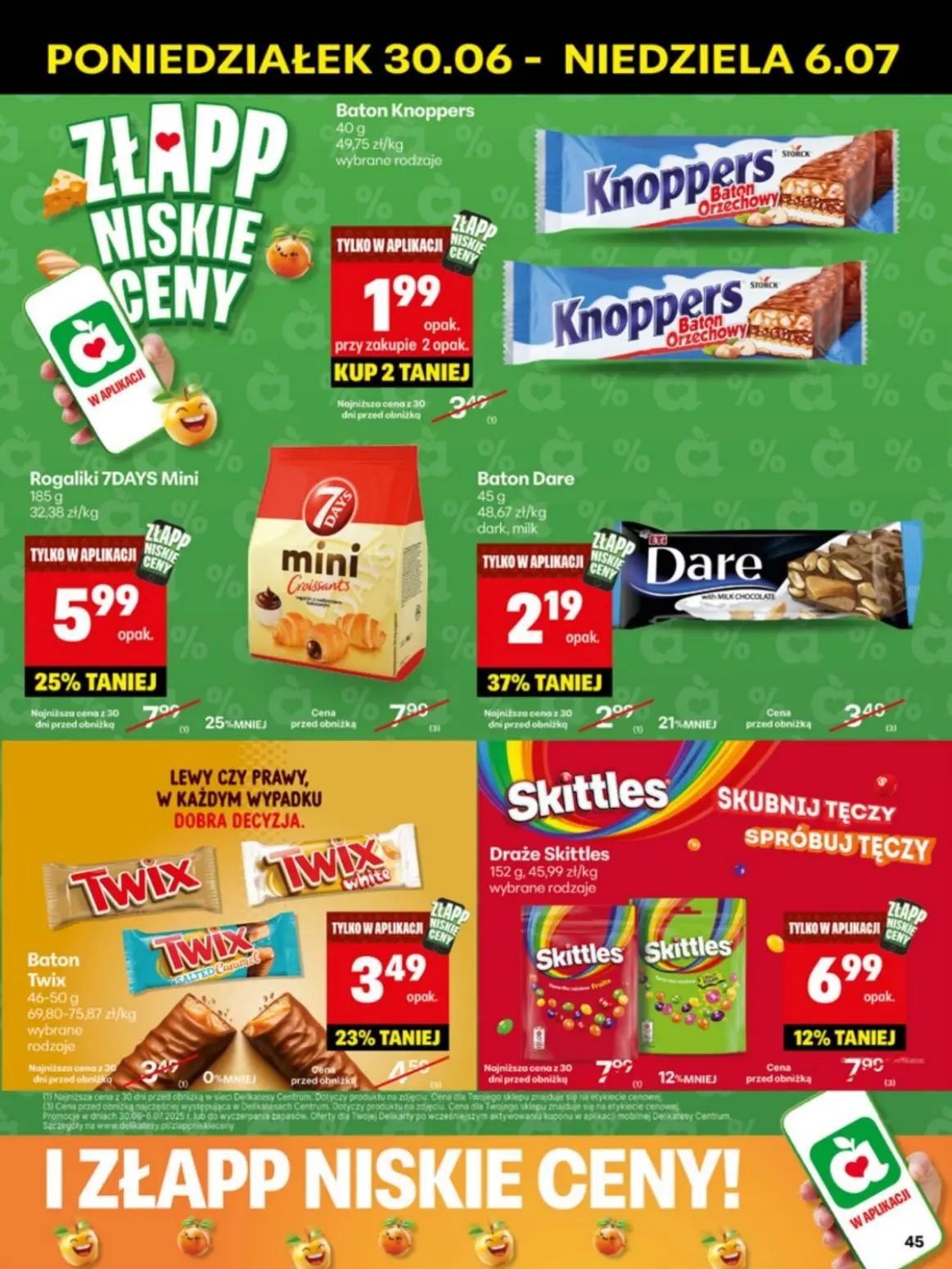 gazetka promocyjna Delikatesy Centrum Od poniedziałku - Strona 45
