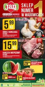 Gazetka promocyjna Jan, ważna od 2025-07-01 do 2025-07-06.