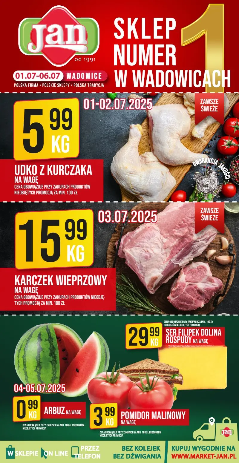 gazetka promocyjna Jan Wadowice - Strona 1