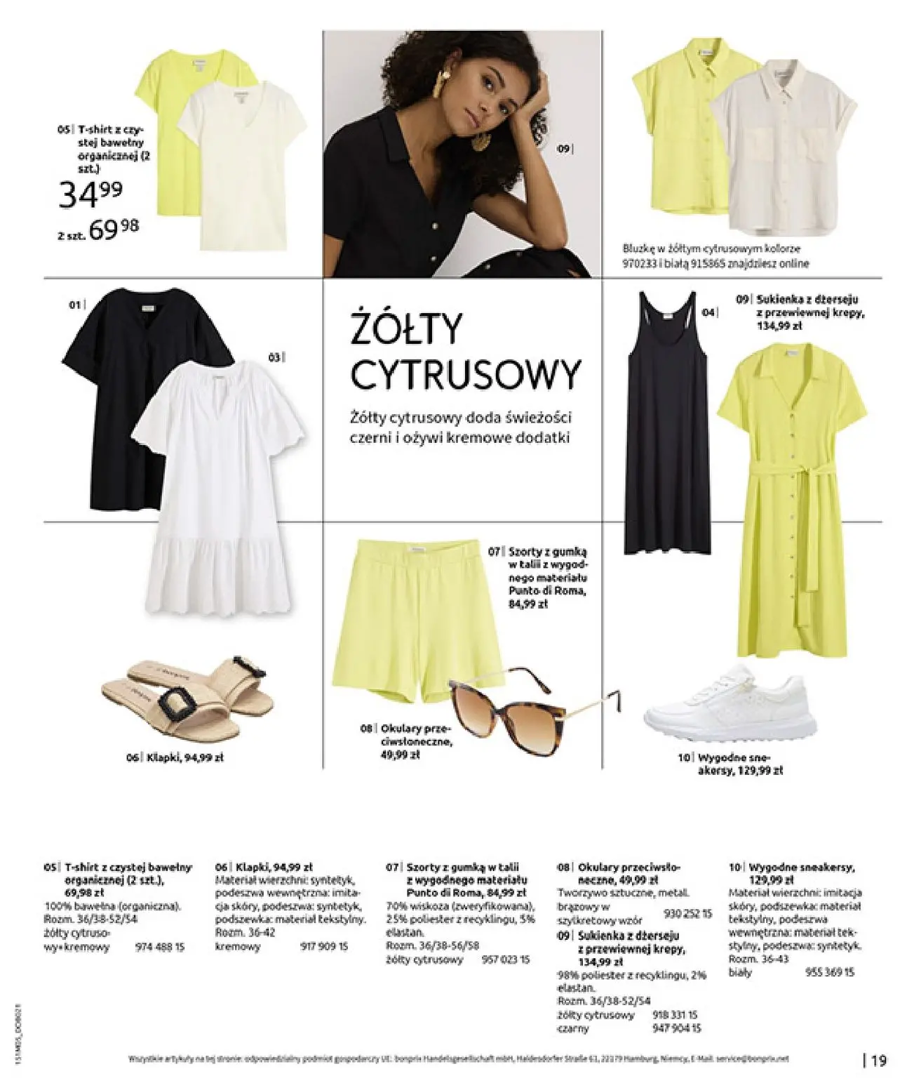 gazetka promocyjna bonprix CYTRUSOWE KOLORY - Strona 21