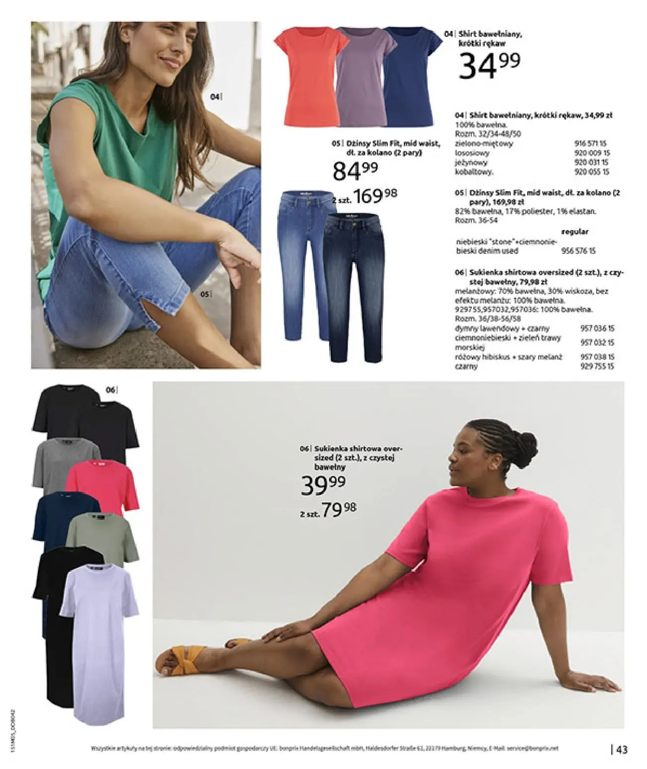 gazetka promocyjna bonprix CYTRUSOWE KOLORY - Strona 45