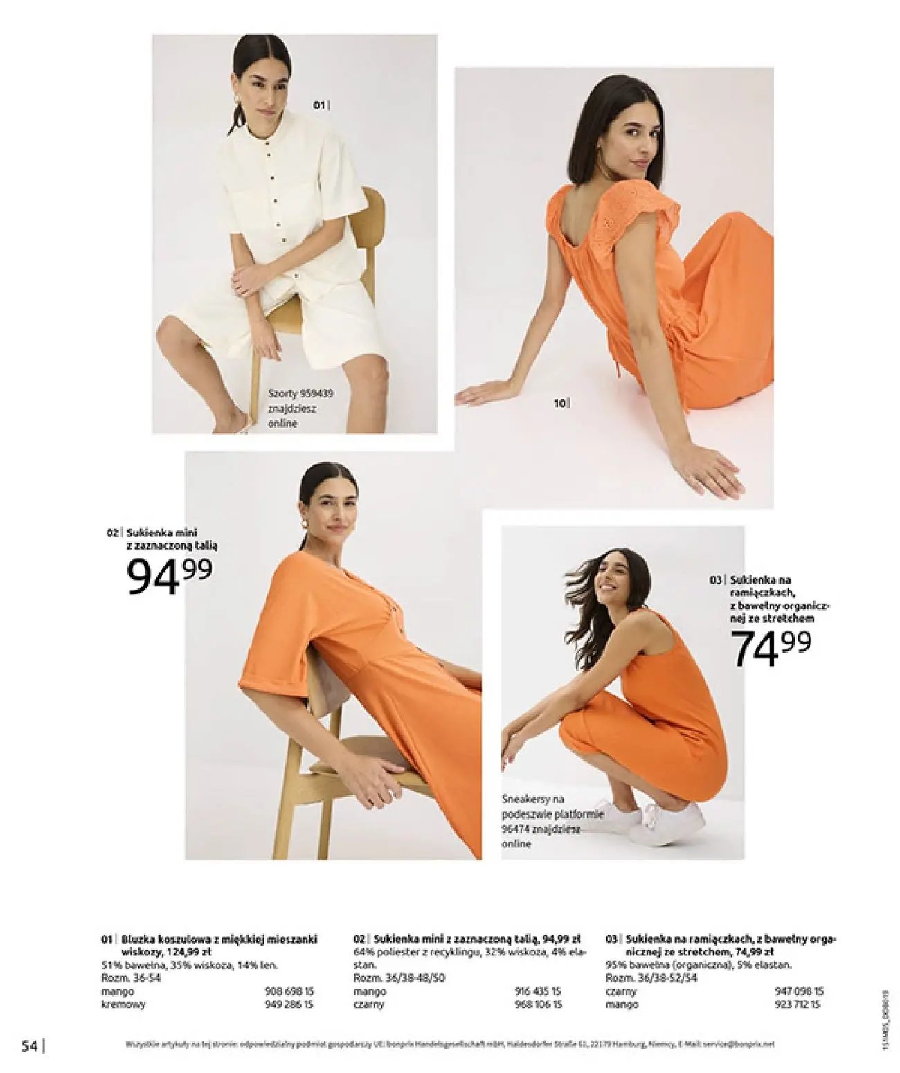 gazetka promocyjna bonprix CYTRUSOWE KOLORY - Strona 56