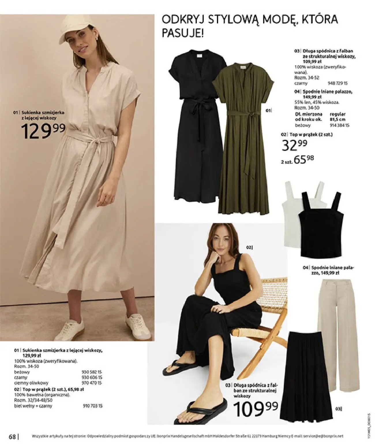 gazetka promocyjna bonprix CYTRUSOWE KOLORY - Strona 70