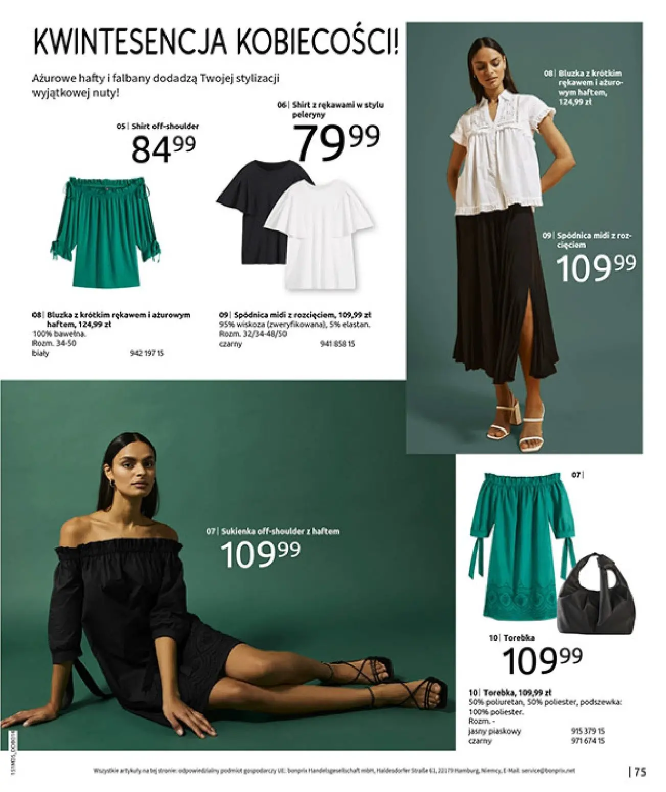 gazetka promocyjna bonprix CYTRUSOWE KOLORY - Strona 77