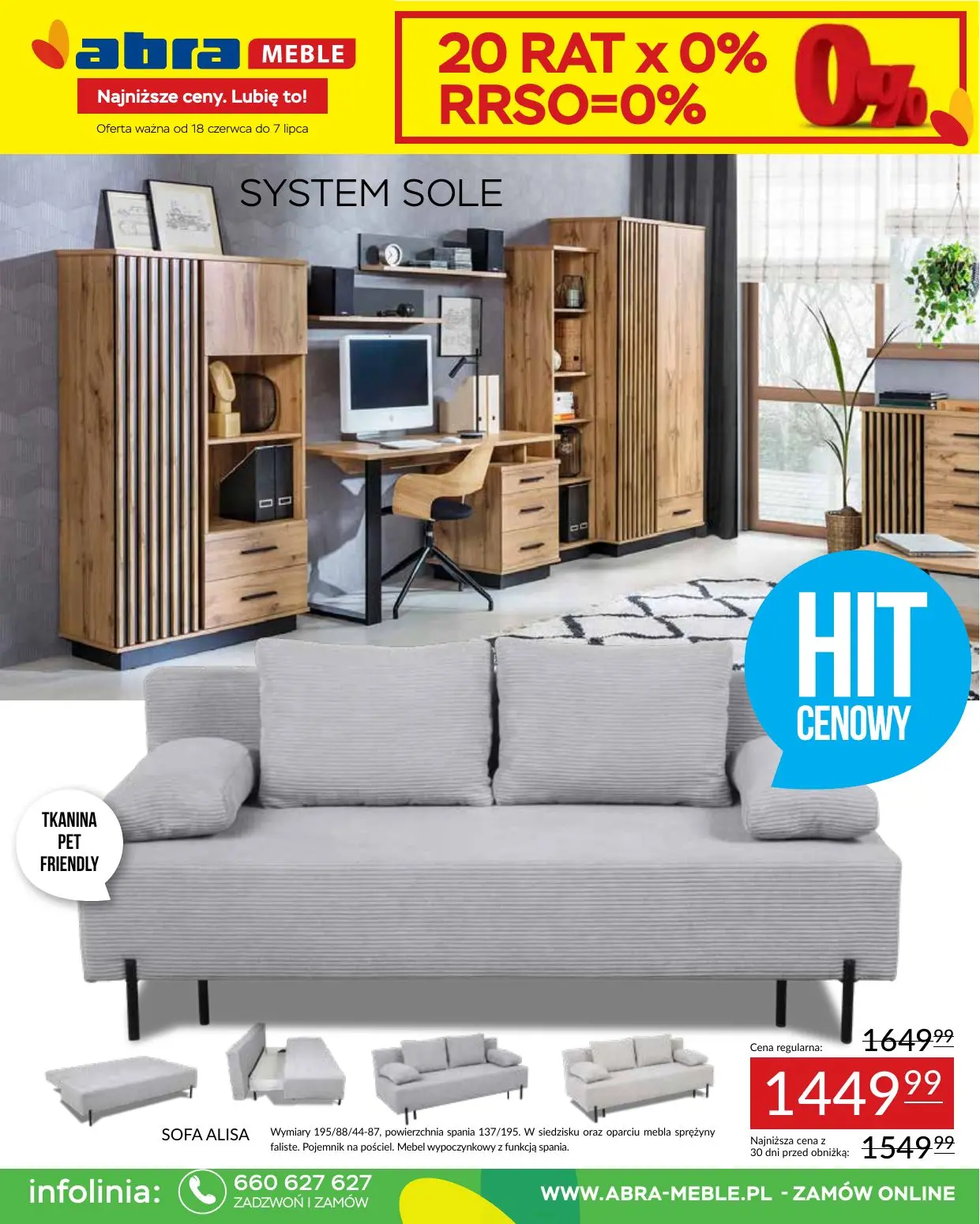 gazetka promocyjna abra meble Hit cenowy! - Strona 1