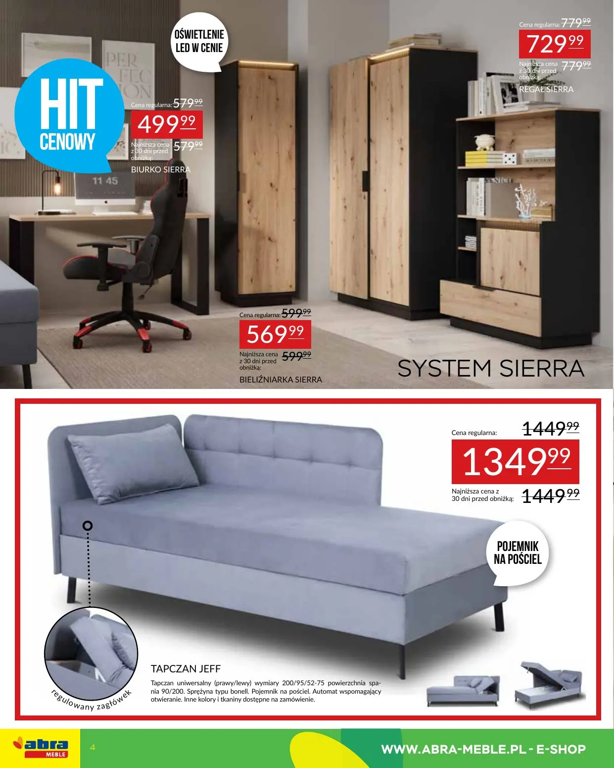 gazetka promocyjna abra meble Hit cenowy! - Strona 4