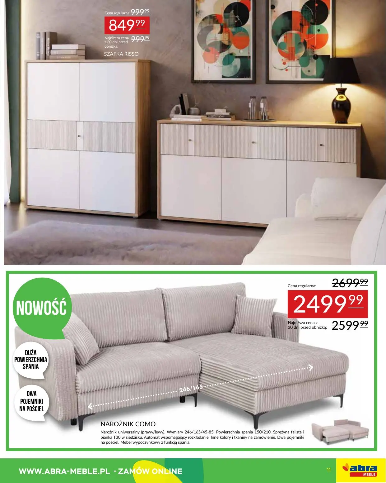 gazetka promocyjna abra meble Hit cenowy! - Strona 11