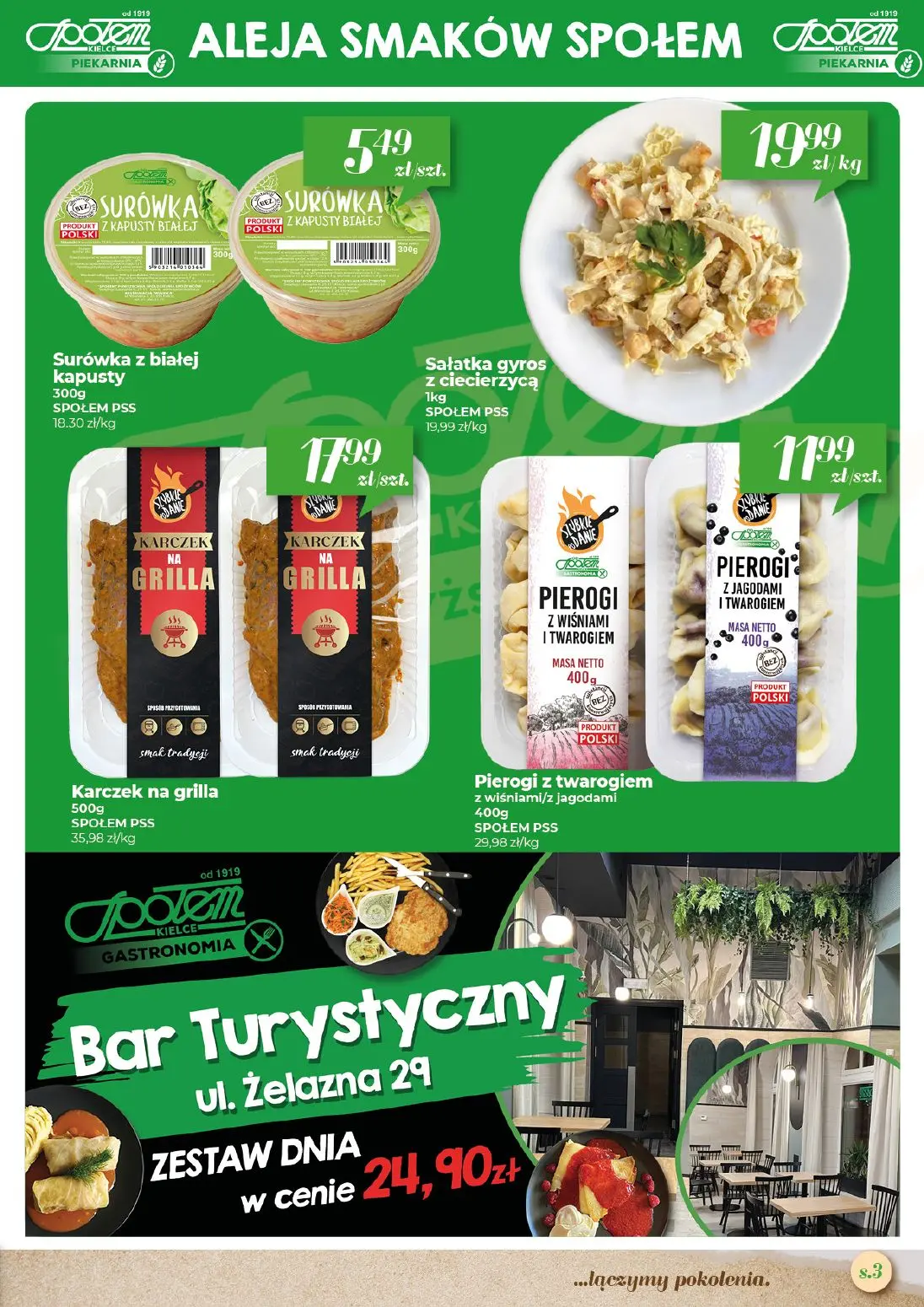 gazetka promocyjna Społem Kielce Jakość wyższa od ceny - Strona 3