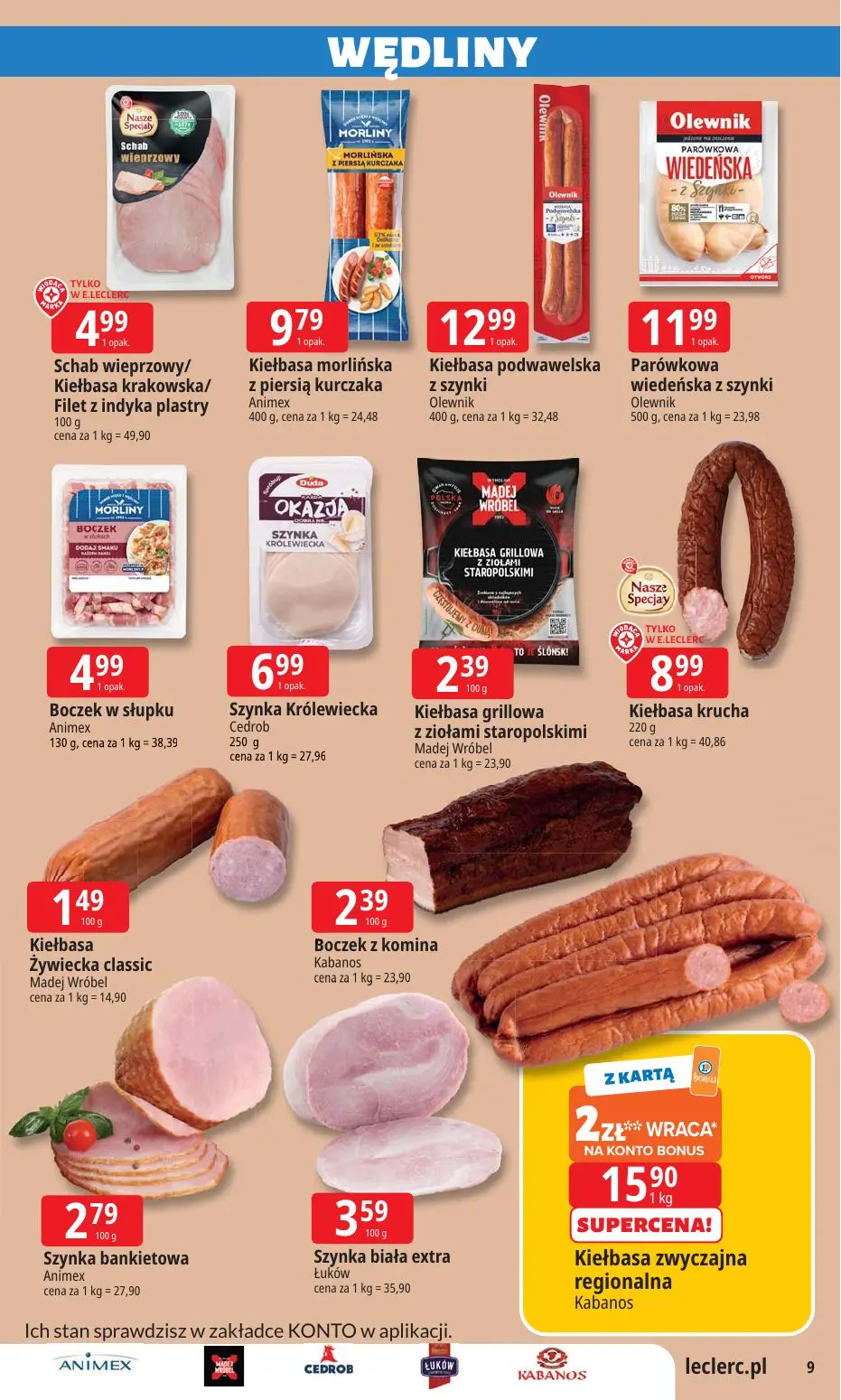 gazetka promocyjna E.Leclerc Śródziemnomorskie smaki - Strona 9