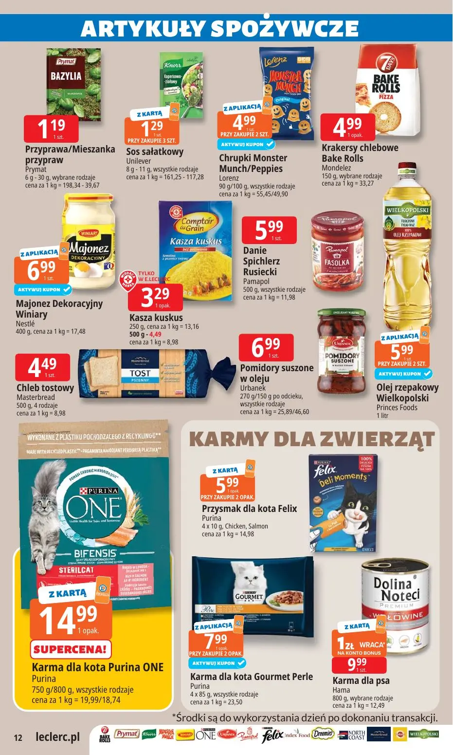 gazetka promocyjna E.Leclerc Śródziemnomorskie smaki - Strona 12