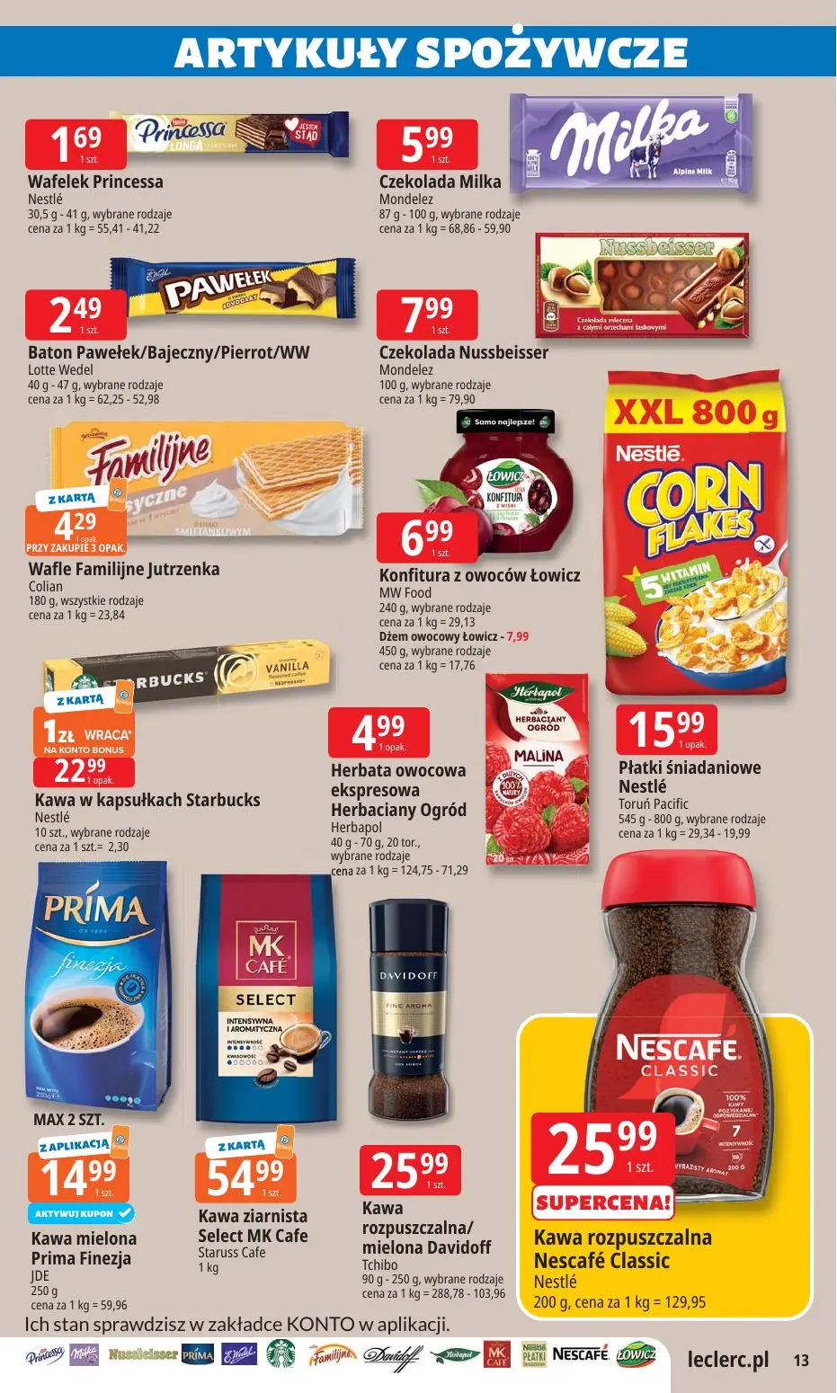 gazetka promocyjna E.Leclerc Śródziemnomorskie smaki - Strona 13