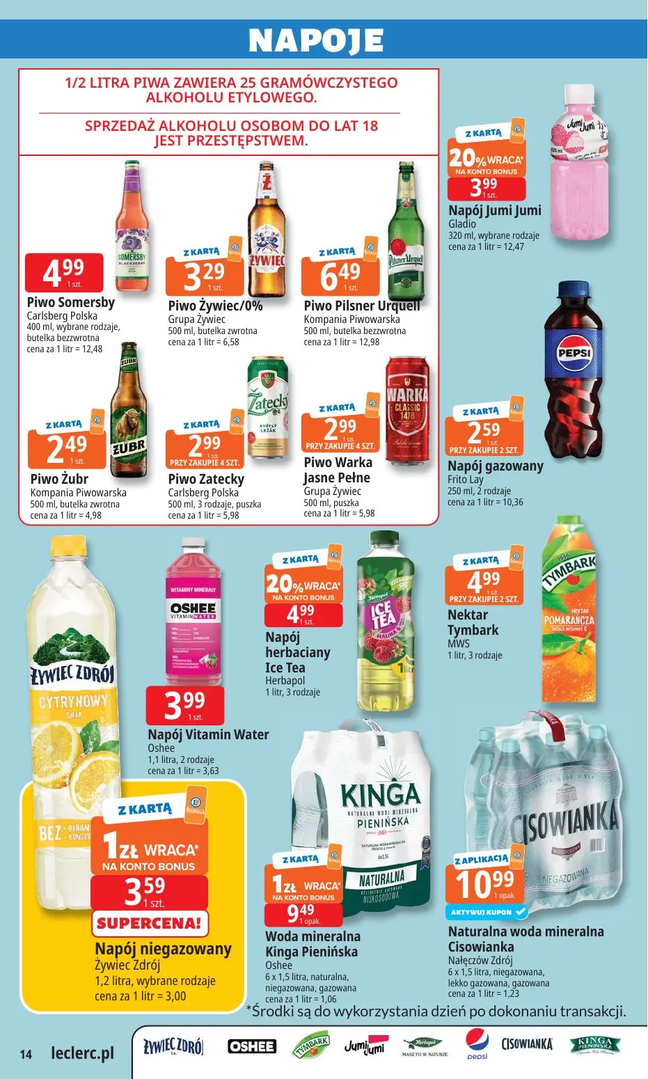 gazetka promocyjna E.Leclerc Śródziemnomorskie smaki - Strona 14