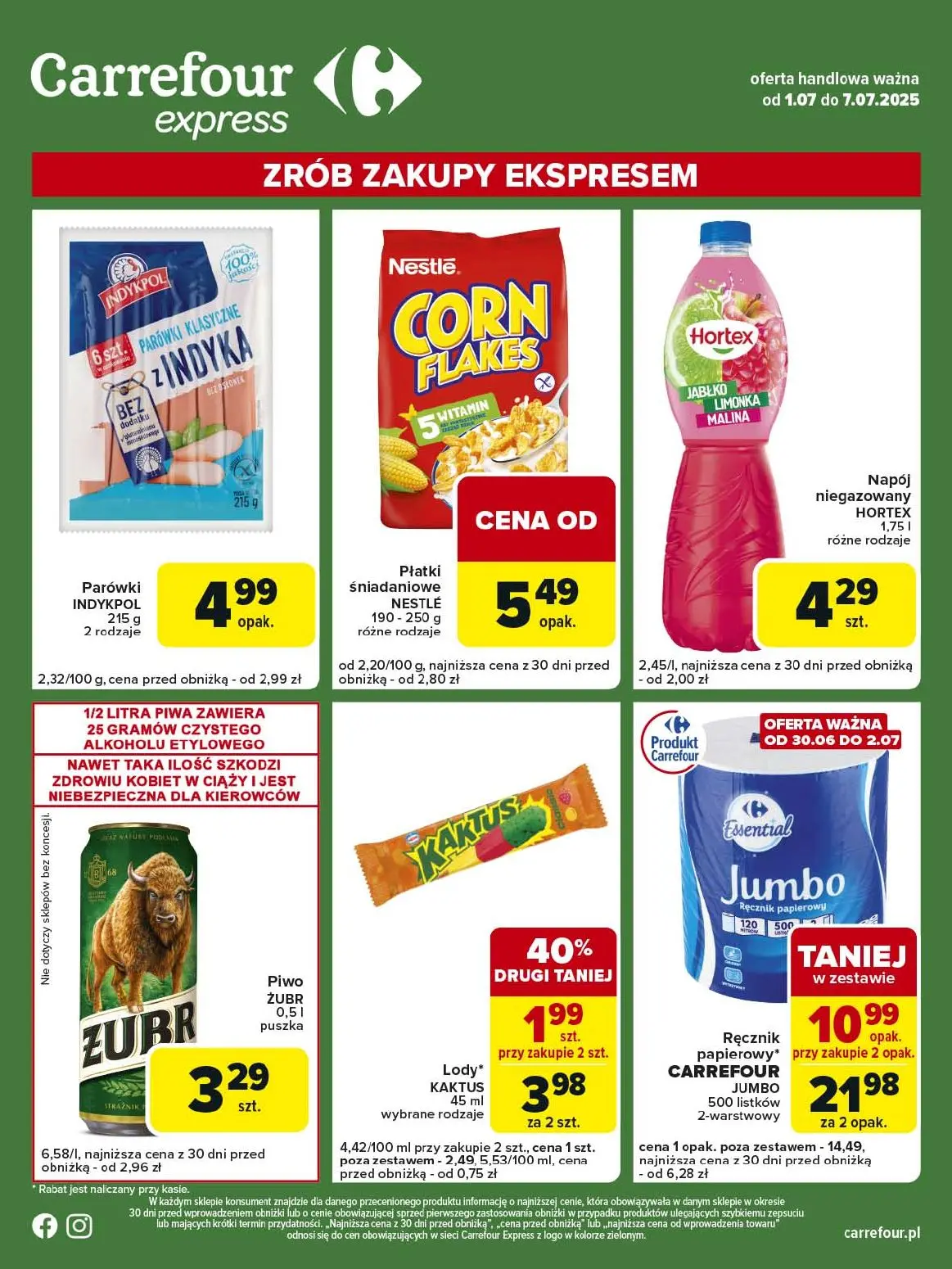 gazetka promocyjna Carrefour Express Zrób zakupy ekspresem - Strona 2