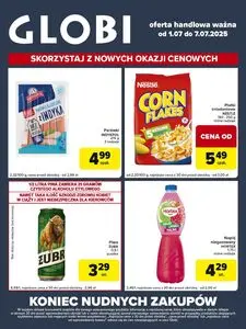 Gazetka promocyjna Globi, ważna od 2025-07-01 do 2025-07-07.