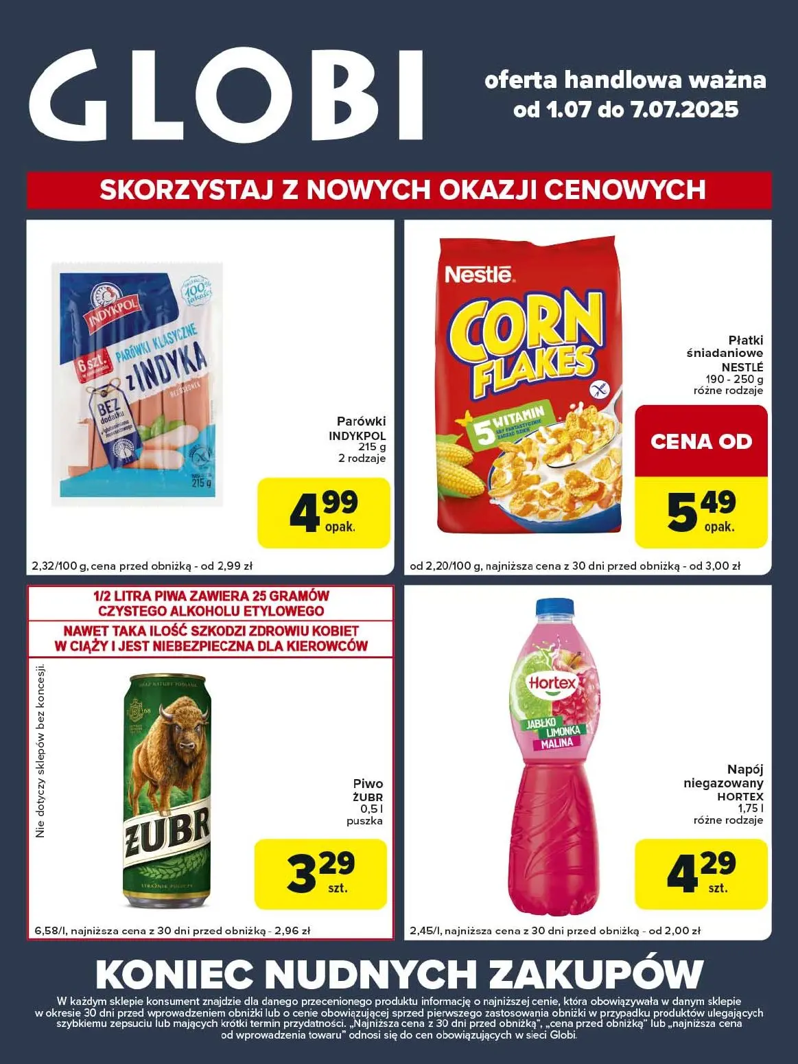 gazetka promocyjna Globi Skorzystaj z nowych okazji cenowych - Strona 1