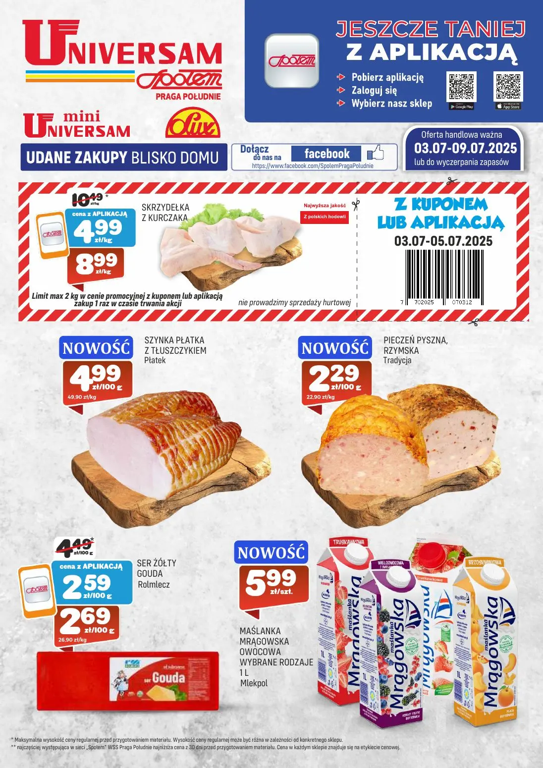 gazetka promocyjna Społem Praga Gazetka - Strona 1