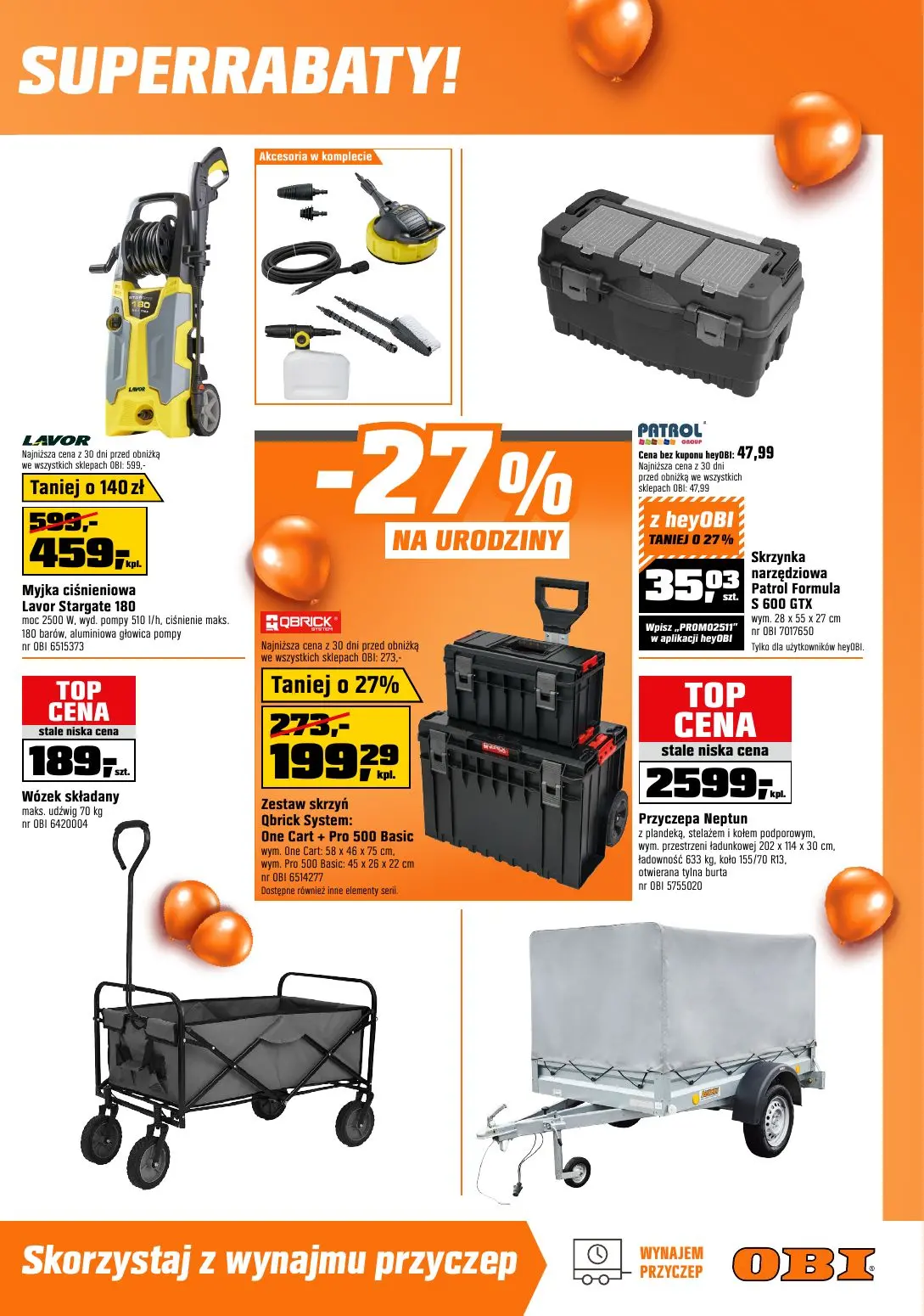 gazetka promocyjna OBI 27 urodziny - Strona 15