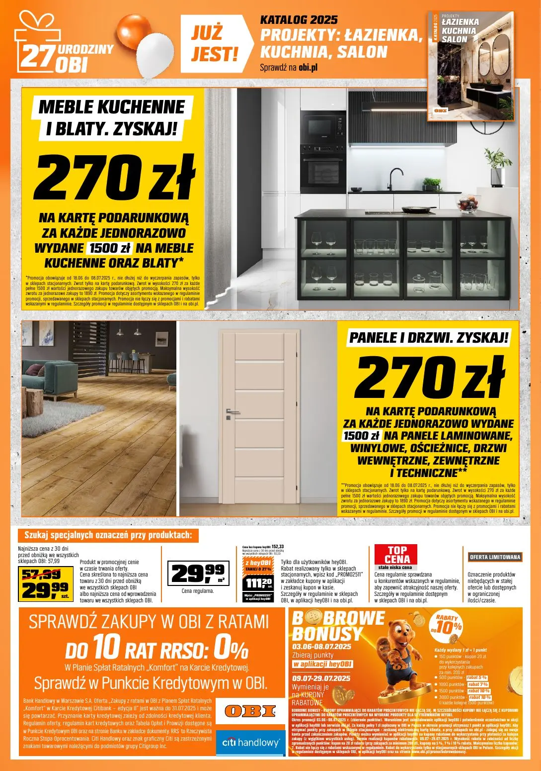 gazetka promocyjna OBI 27 urodziny - Strona 16