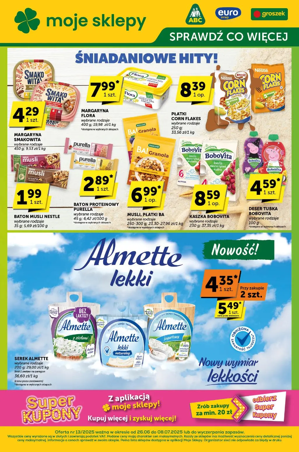 gazetka promocyjna groszek Sprawdź co więcej - Strona 1