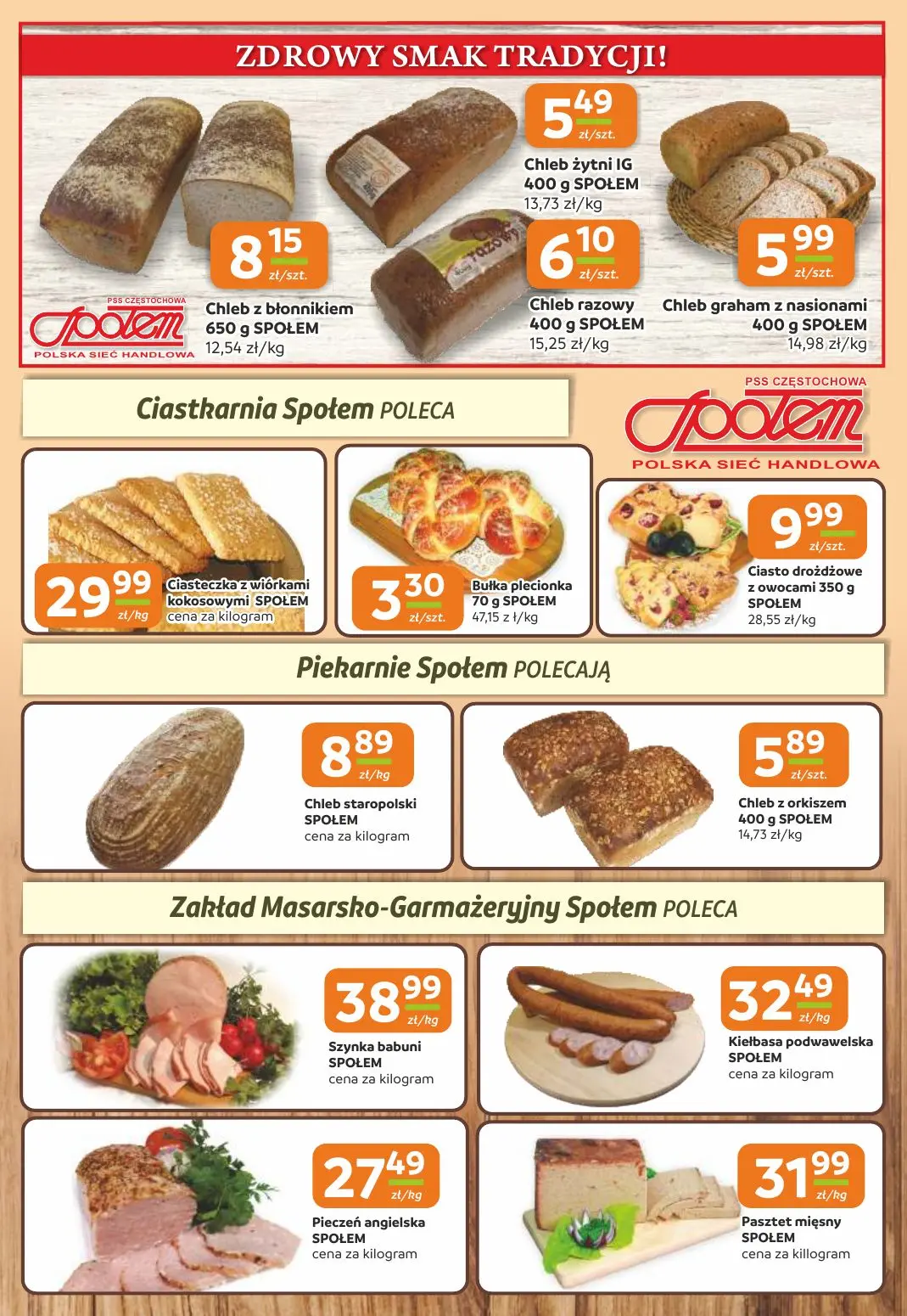 gazetka promocyjna Społem Częstochowa - Strona 2