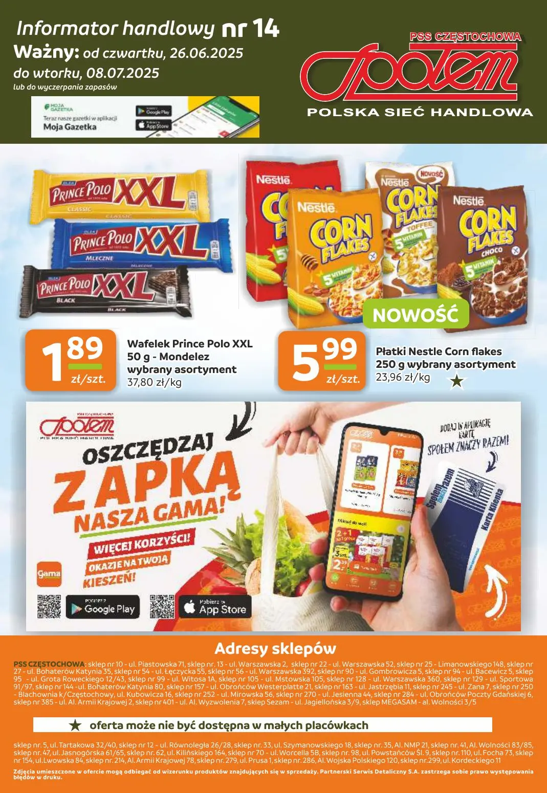 gazetka promocyjna Społem Częstochowa - Strona 12