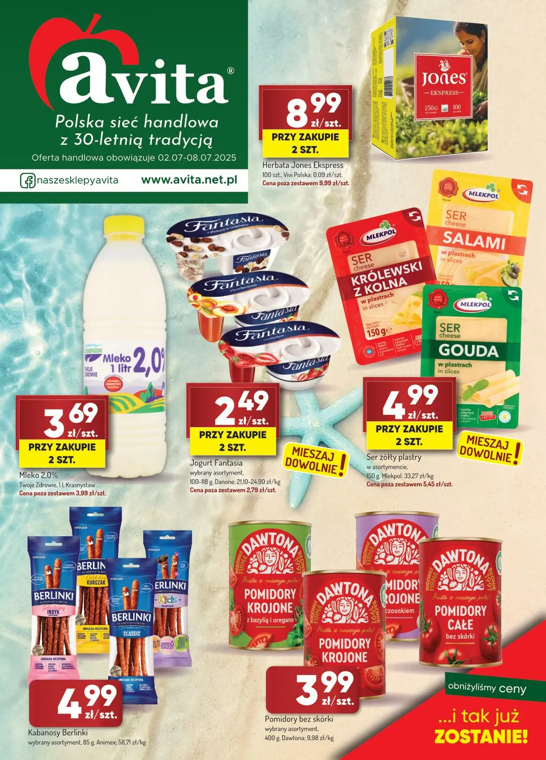 gazetka promocyjna Avita Polska sieć handlowa - Strona 1