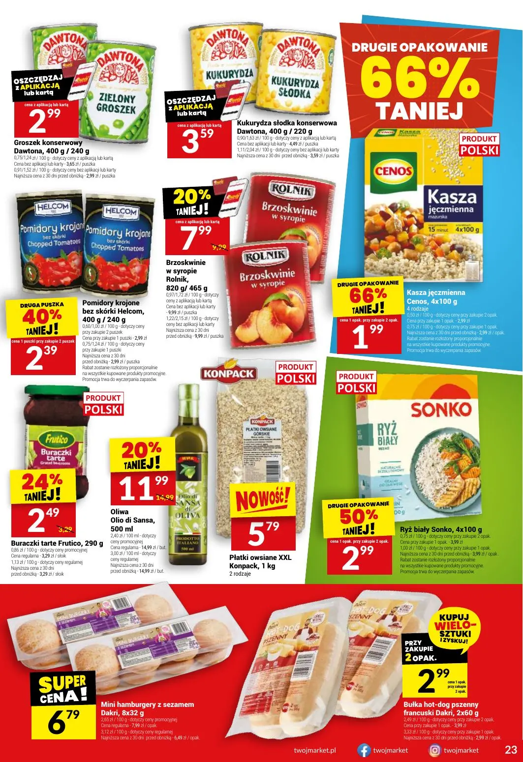gazetka promocyjna Twój Market Cenowe hity! - Strona 23