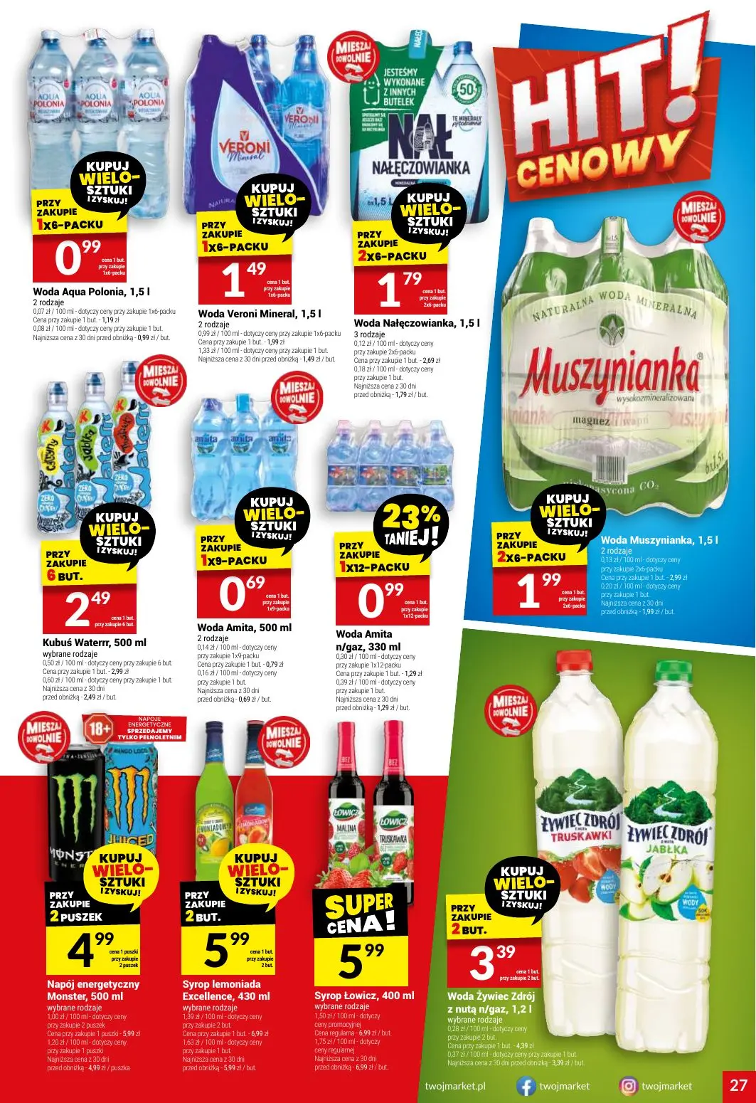 gazetka promocyjna Twój Market Cenowe hity! - Strona 27