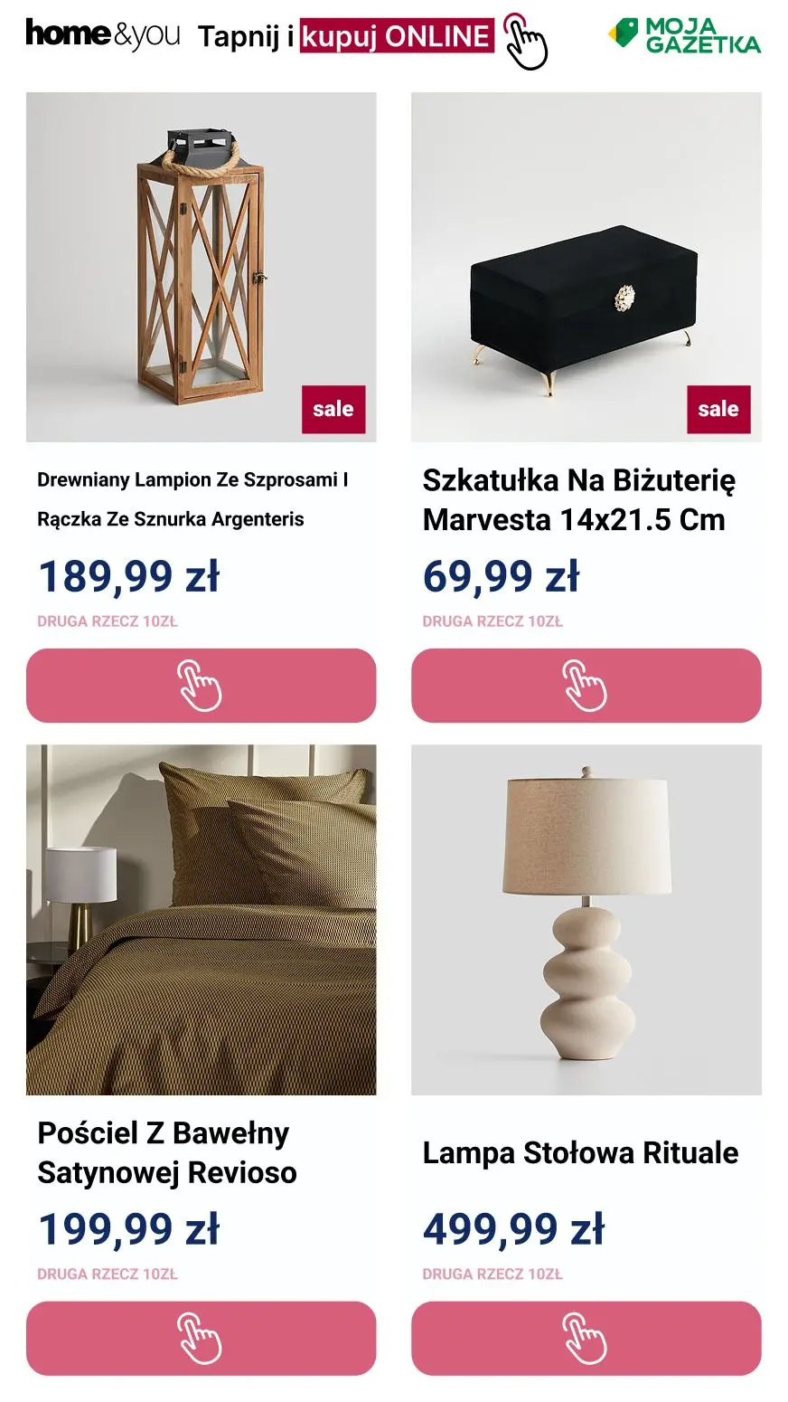 gazetka promocyjna home&you Druga rzecz 10 zł - Strona 4