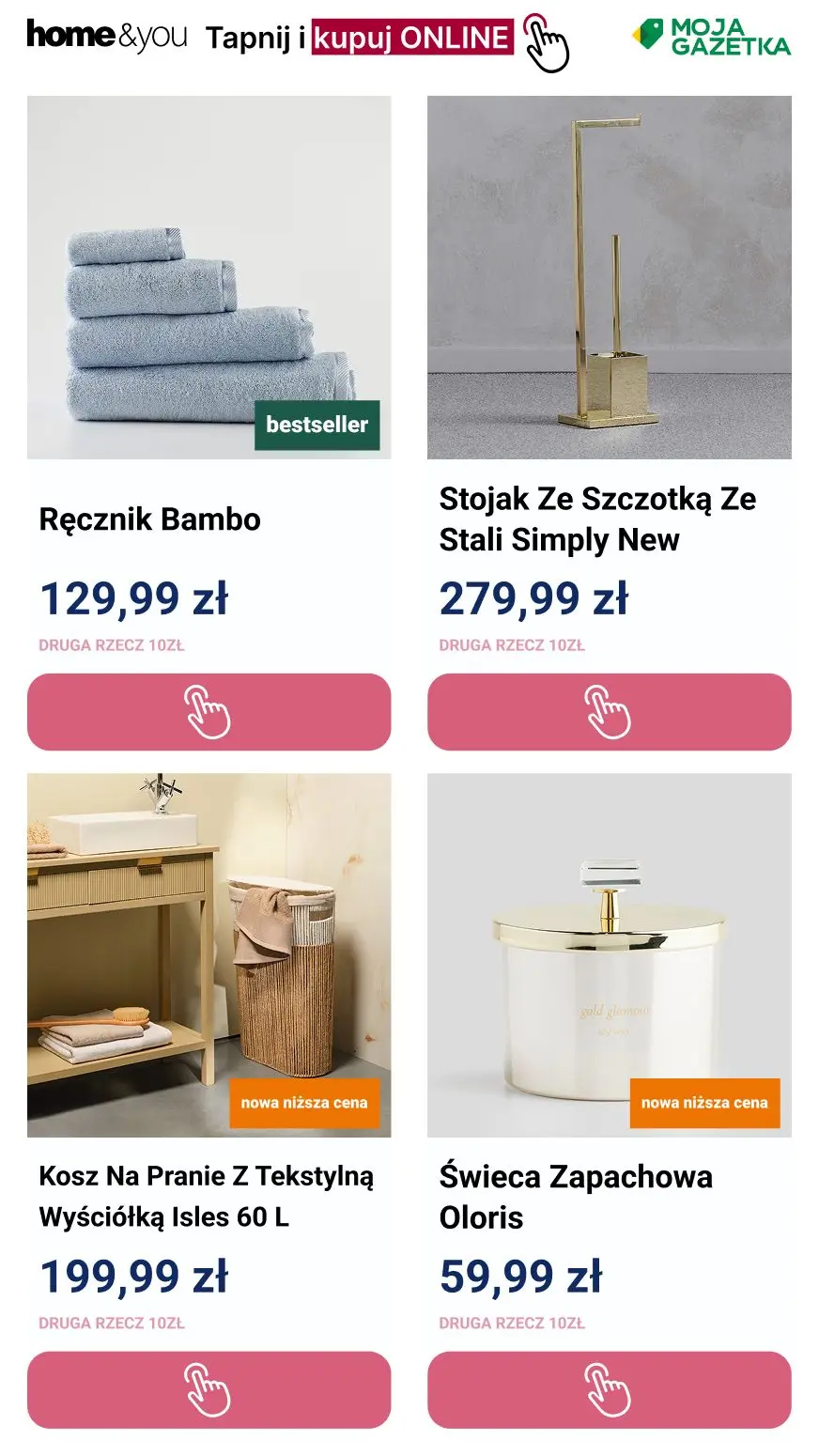 gazetka promocyjna home&you Druga rzecz 10 zł - Strona 12