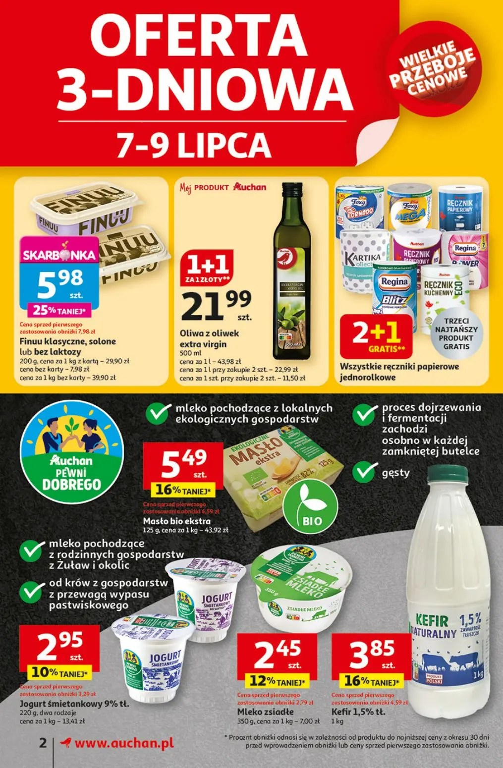 gazetka promocyjna Auchan Supermarket Na lato jak znalazł - Strona 2
