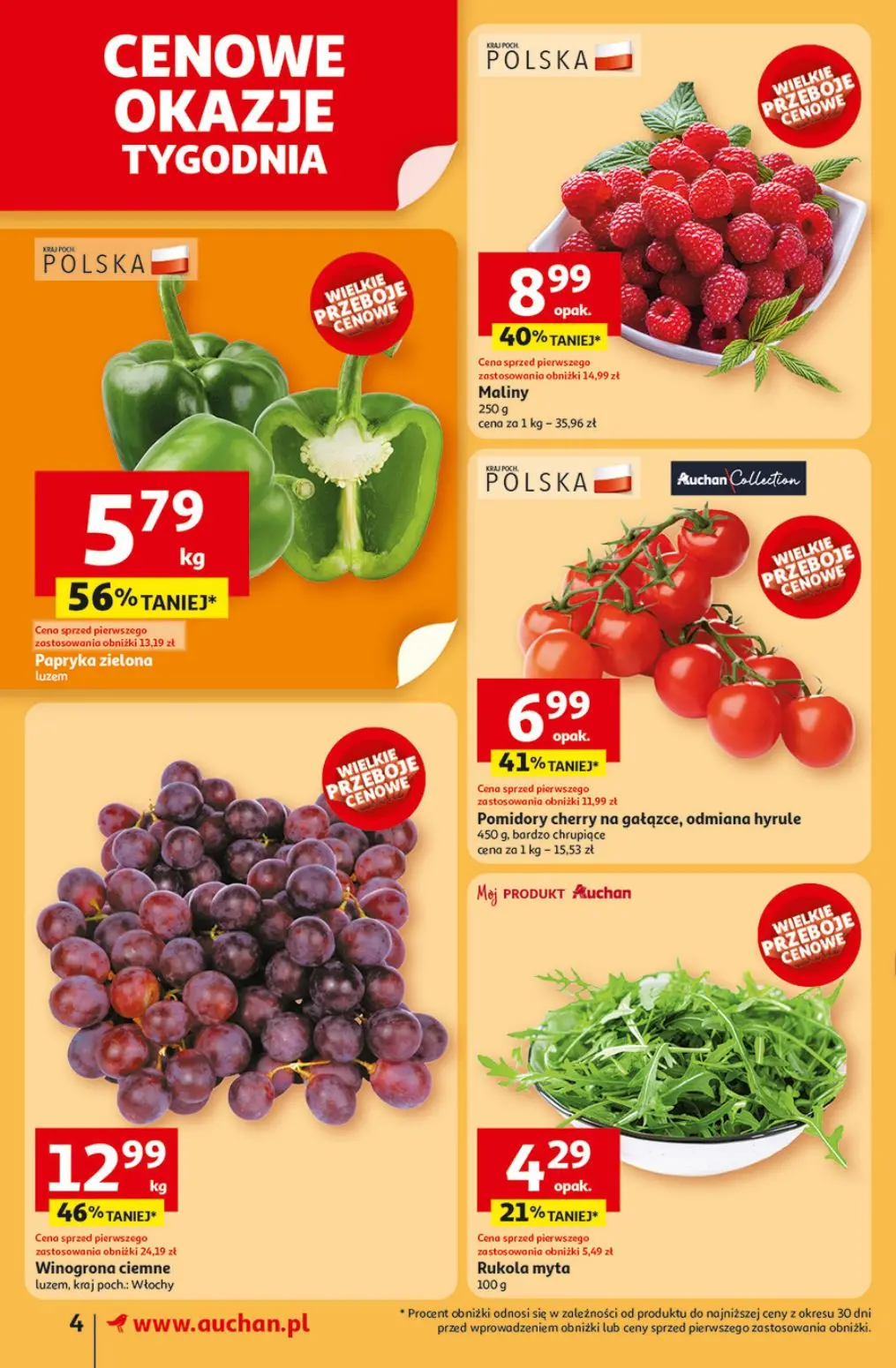 gazetka promocyjna Auchan Supermarket Na lato jak znalazł - Strona 4