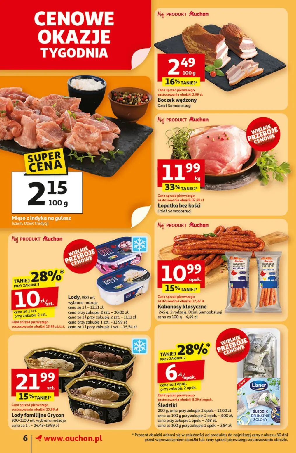 gazetka promocyjna Auchan Supermarket Na lato jak znalazł - Strona 6