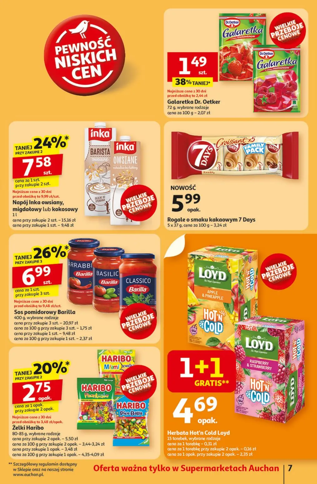 gazetka promocyjna Auchan Supermarket Na lato jak znalazł - Strona 7