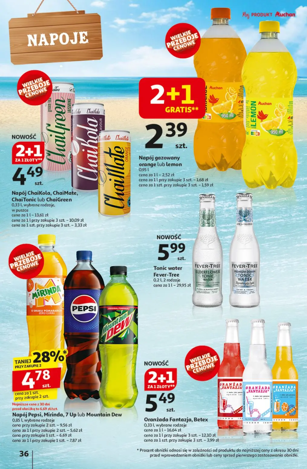 gazetka promocyjna Auchan Na lato jak znalazł - Strona 34