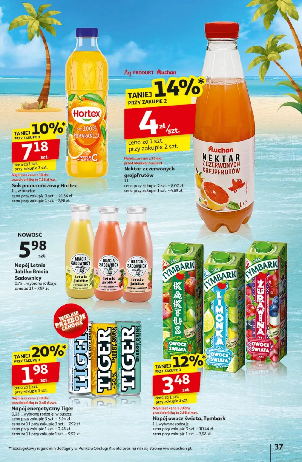 gazetka promocyjna Auchan Na lato jak znalazł - Strona 35