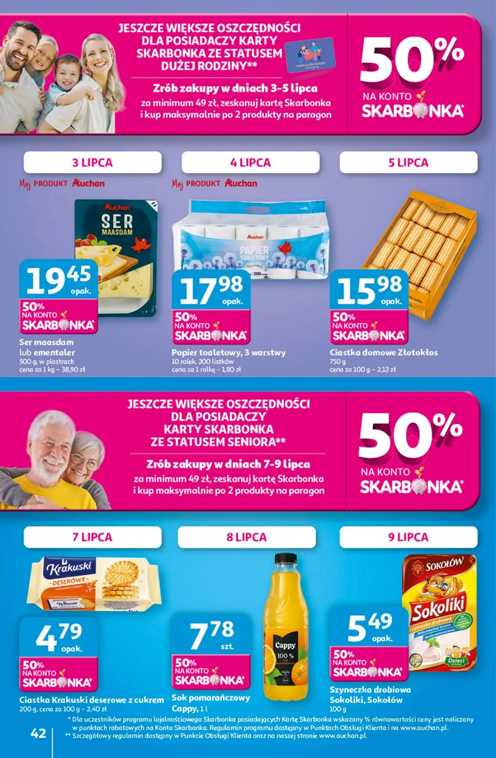 gazetka promocyjna Auchan Na lato jak znalazł - Strona 40