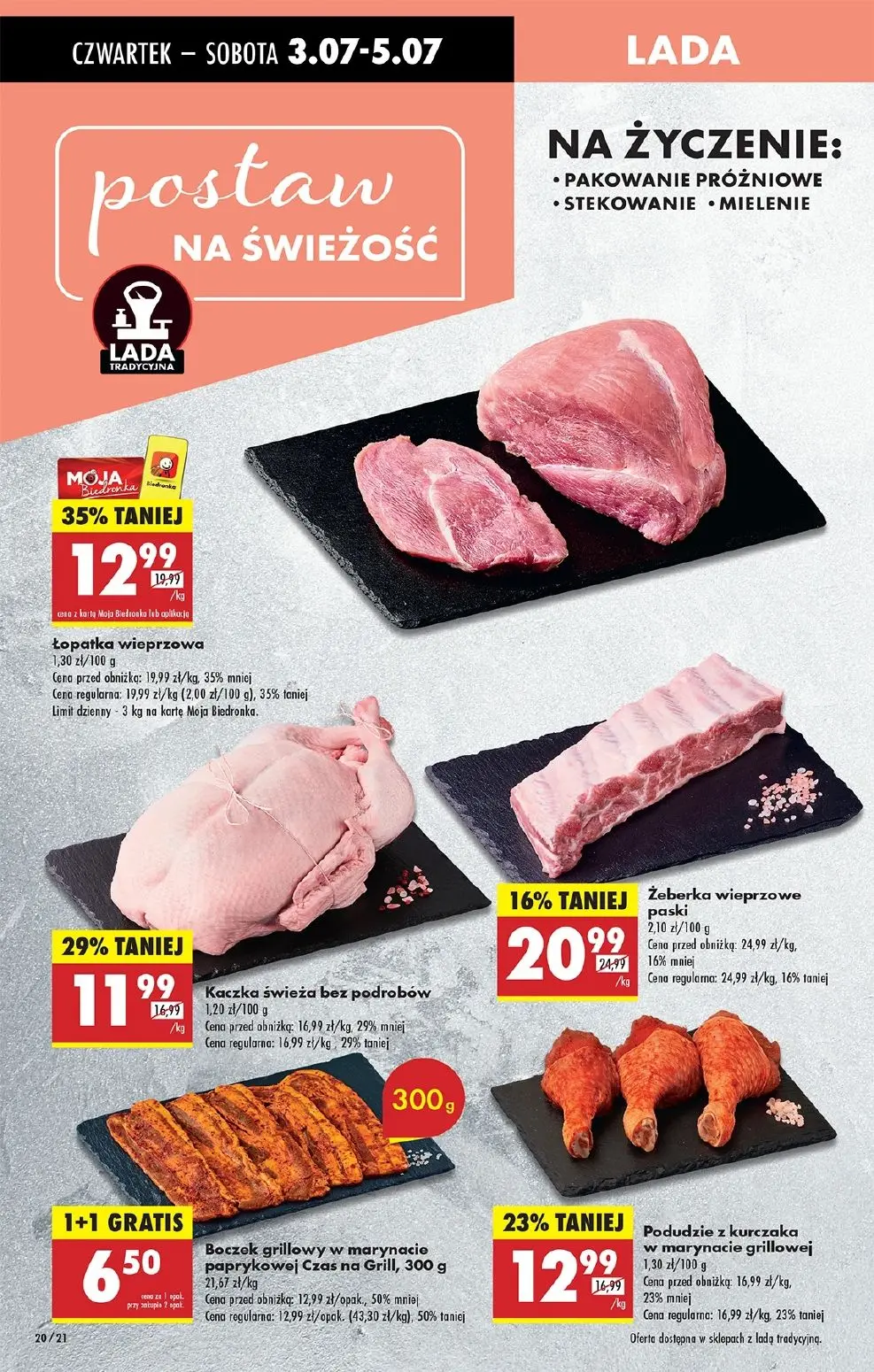 gazetka promocyjna Biedronka Od czwartku. Lada tradycyjna - Strona 22